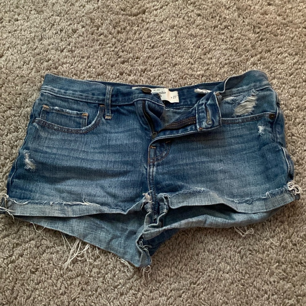 Abercrombie & Fitch size 4 jean shorts